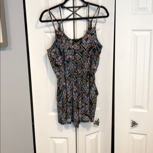 Xhilaration geometric romper